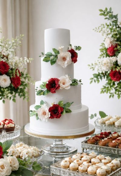 Bolo cenografico Casamento