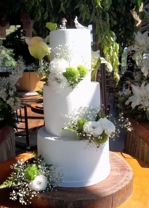 Bolo cenografico Casamento