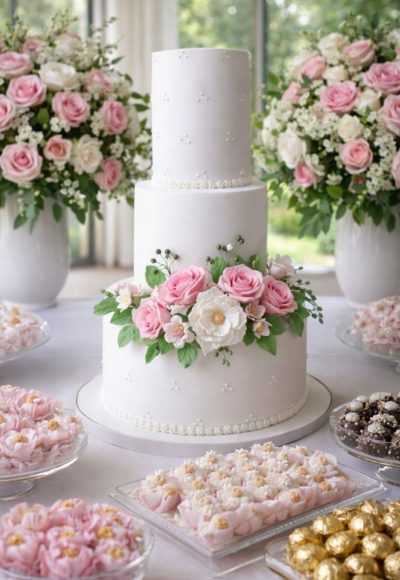 Bolo cenografico Casamento